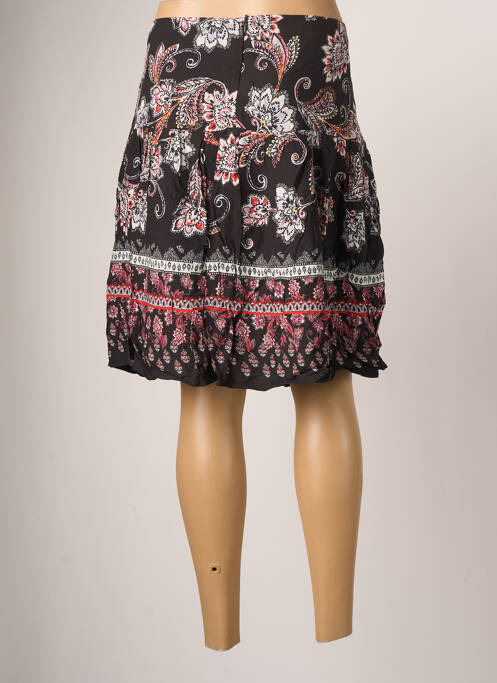Jupe mi-longue noir BREAL pour femme