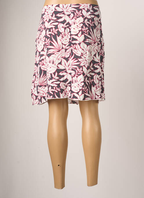 Jupe courte coupe droite rose BREAL femme