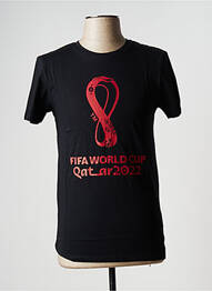 T-shirt coupe cintrée manches courtes noir FIFA STORE homme