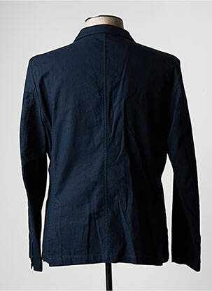 Veste casual fermeture boutonnée sur le devant bleu LINO CLEMENTE homme