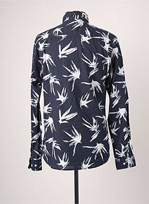 Chemise manches longues manches longues bleu JACK & JONES homme