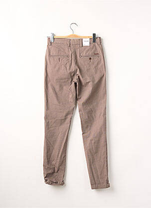 Pantalon slim stretch taille normale marron JACK & JONES homme