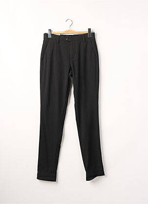 Pantalon slim stretch taille normale noir JACK & JONES homme