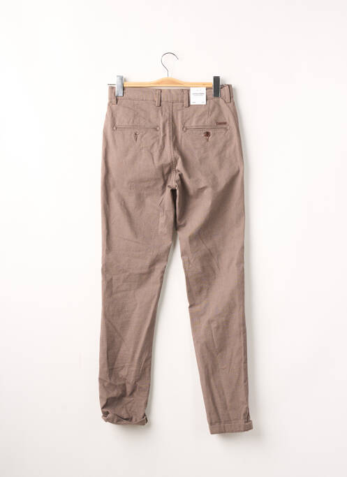 Pantalon slim marron JACK & JONES homme