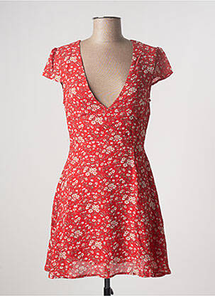 Robe maternité doublure rouge CALIE femme