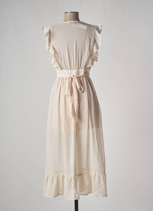 Robe mi-longue rose CALIE pour femme