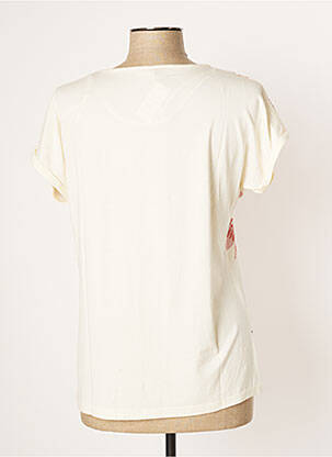 Top stretch manches courtes beige DAMART femme