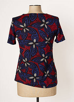 Top stretch manches courtes bleu DAMART femme