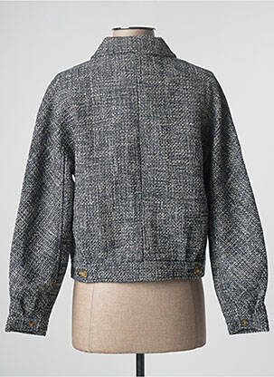 Veste casual coupe droite bleu BONOBO femme