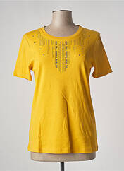 T-shirt jaune DAMART pour femme seconde vue