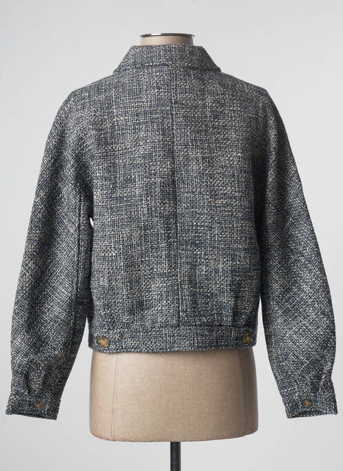 Veste casual coupe droite bleu BONOBO femme