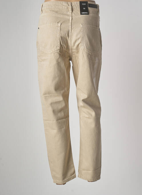 Jean coupe Mom beige LIBERTO pour femme