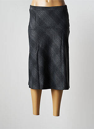 Jupe mi-longue stretch gris DAMART femme