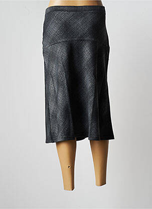 Jupe mi-longue stretch gris DAMART femme