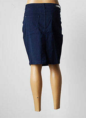 Jupe mi-longue taille normale bleu LA FIANCEE DU MEKONG femme