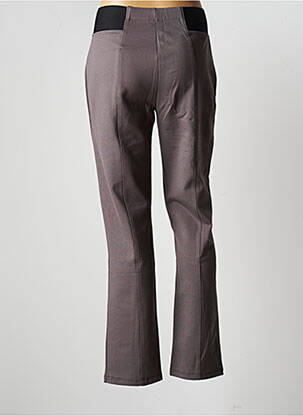 Pantalon slim taille haute taille haute marron DAMART femme