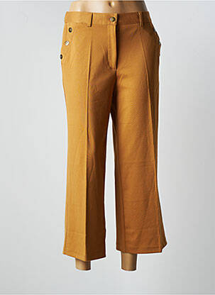 Pantalon 7/8 taille élastique taille normale beige DAMART femme