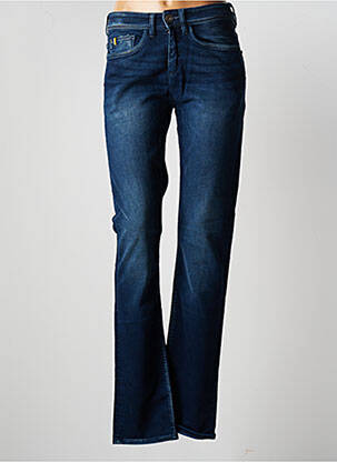 Jeans coupe droite bleu BONOBO pour femme