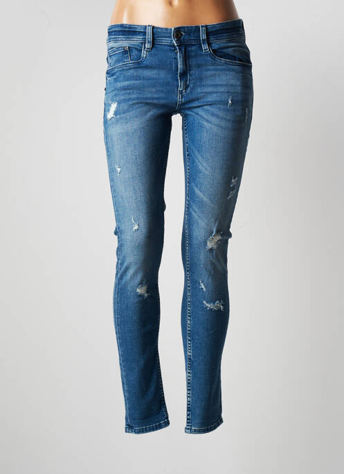Jeans coupe slim bleu BONOBO pour femme