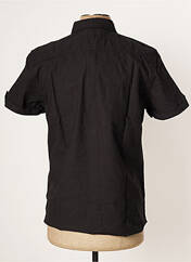Chemise manches courtes noir TRAPPEUR pour homme seconde vue