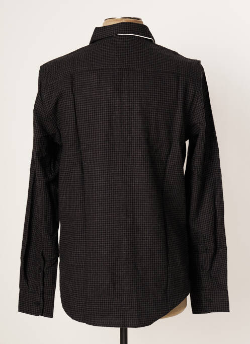 Chemise manches longues gris LIBERTO pour homme