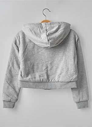 Veste casual col rond gris CREEKS femme