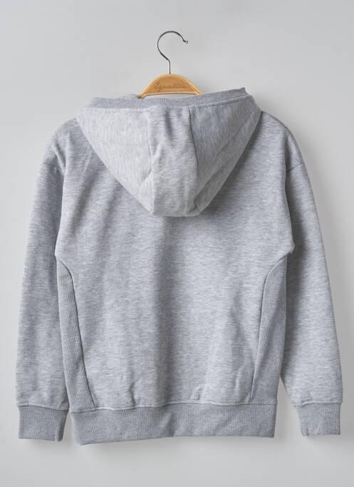 Sweat-shirt à capuche gris CREEKS pour homme