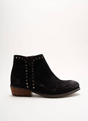 Bottines/Boots noir ALIWELL pour femme