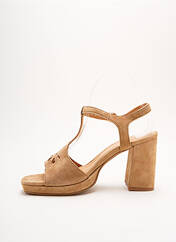 Sandales/Nu pieds beige ALIWELL pour femme seconde vue