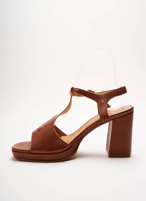 Sandales/Nu pieds marron ALIWELL pour femme