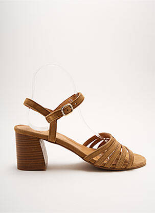 Sandales/Nu pieds marron ALIWELL pour femme
