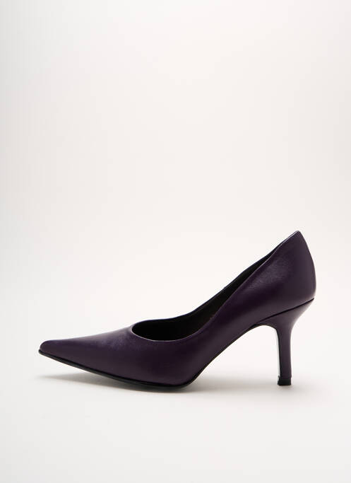 Escarpins violet YVES DE BEAUMOND pour femme
