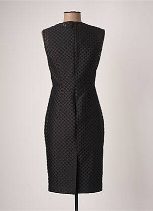 Robe mi-longue sans manche sans manche noir BURBERRY femme