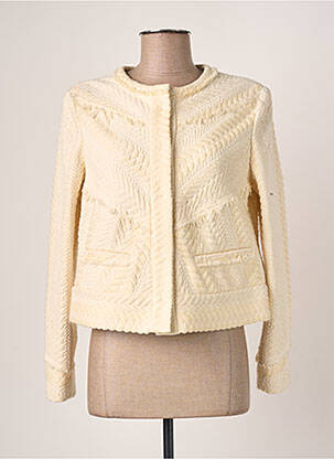 Veste casual col rond beige IRO femme
