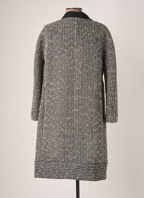 Manteau long noir CARVEN pour femme