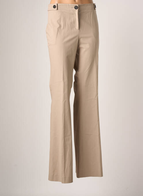 Pantalon chino beige BURBERRY pour femme