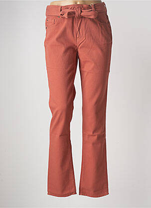 Pantalon droit stretch taille normale orange LEE COOPER femme