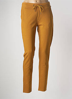 Jogging slim taille normale jaune TRAMONTANA femme