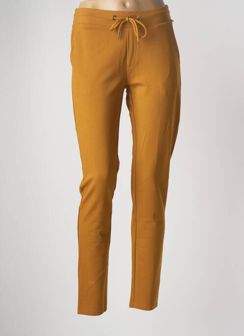 Jogging slim taille normale jaune TRAMONTANA femme