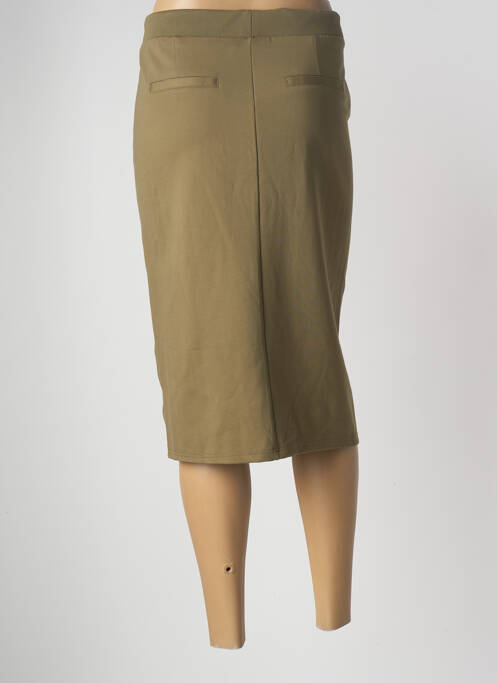 Jupe mi-longue vert TRAMONTANA pour femme