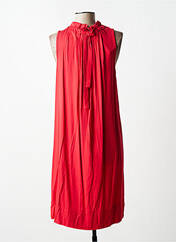 Robe mi-longue rouge QUATTRO pour femme seconde vue
