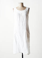 Robe mi-longue blanc QUATTRO pour femme seconde vue