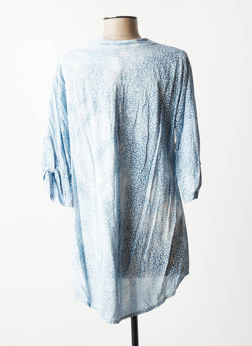 Blouse bleu QUATTRO pour femme