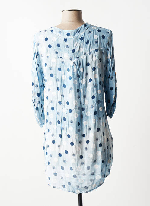 Blouse bleu QUATTRO pour femme