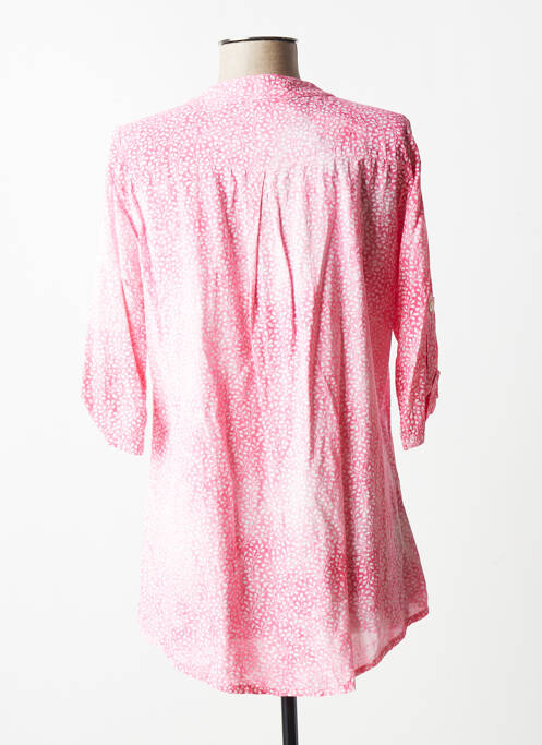 Blouse rose QUATTRO pour femme