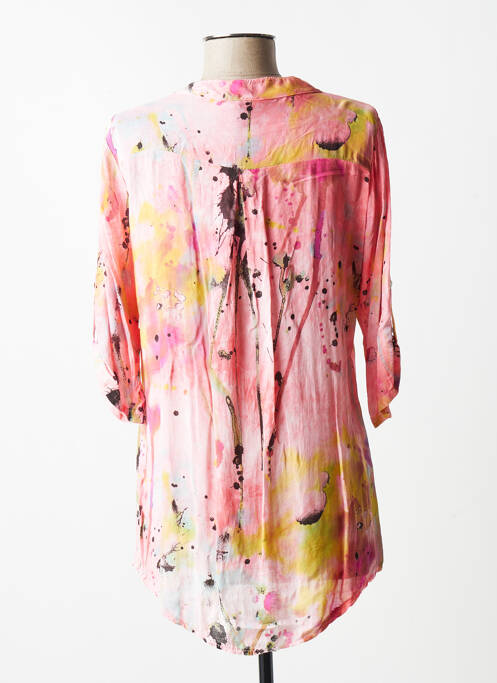 Blouse rose QUATTRO pour femme