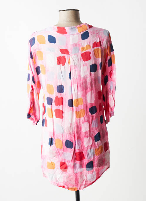 Blouse rose QUATTRO pour femme