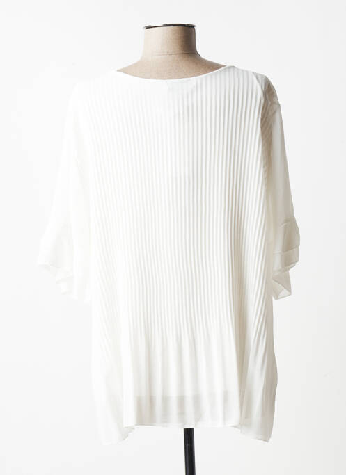 Top blanc QUATTRO pour femme