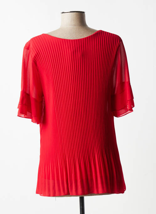 Top rouge QUATTRO pour femme