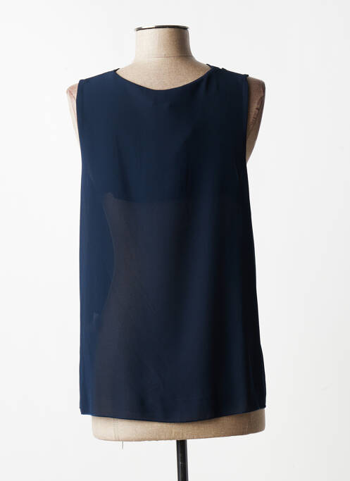 Top bleu QUATTRO pour femme